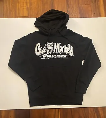 Men’s Gas Monkey Garage Pullover Long Sleeve Hoodie Size S Small Black • $14