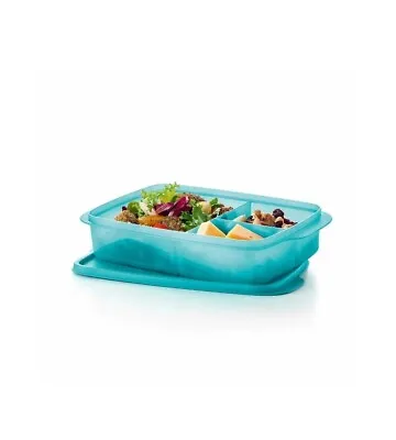 Tupperware Eco Large 1L Lunch It Divided Container Rectangular New • $22.99