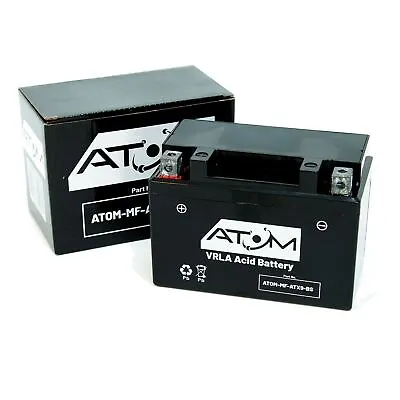 YTX9-BS - Atom Maintenance Free Battery For Honda FX 650 Vigor 99-03 • £26.48
