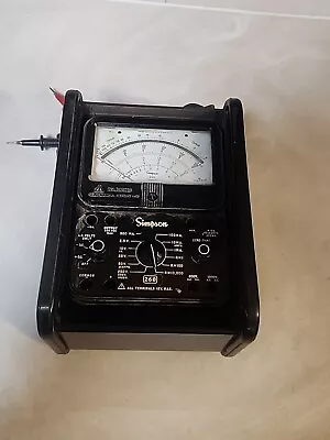 Simpson 260 Series 8P UNTESTED  MULTIMETER With Roll Up Case See Description  • $150