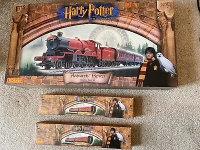 HORNBY OO Gauge R1025 Harry Potter Hogwarts Express Philosopher's Stone [RARE] ✅ • £250