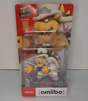 $82.95 • Buy Amiibo Bowser Wedding Nintendo Super Mario Odyssey New And Sealed 
