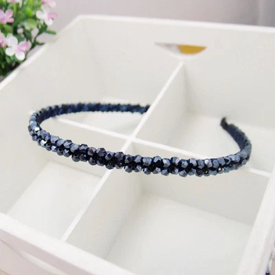 £3.39 • Buy Crystal Headbands Alice Bands Jewel Gems Pearls Hair Band Girl Ladies Handmade