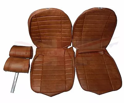 New Seat Covers Upholstery MGB 1973-80 Made In UK + Headrests Autumn Leaf SC115K • $839.95