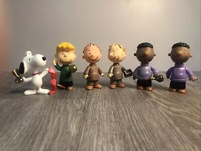 2007 Peanuts Nativity Figure Set Christmas Charlie Brown Pageant Snoopy Cupid D7 • $18
