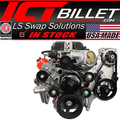 LS Truck 6 Rib LSA Supercharger Tensioner / Idler Bracket Kit LQ4 LSX 5.3L 6.0L • $181.99