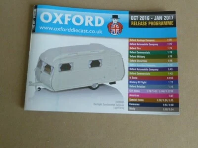 £1.29 • Buy Oxford Diecast Oct 2016 - Jan 2017 Catalogue