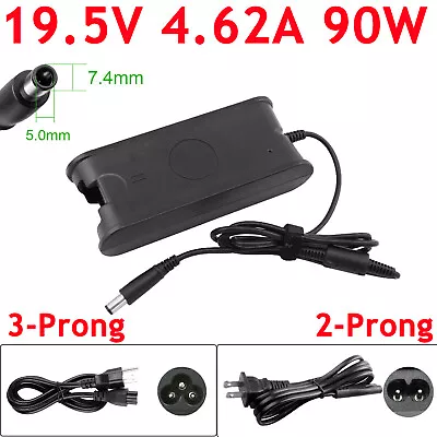 AC Adapter 19.5V 4.62A 90W Charger Power Supply Cord For Dell Laptop 7.4*5.0mm • $11.99