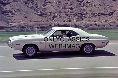 Barry Newman Driving 1970 Dodge Challenger R/t 440  Vanishing Point  Movie Photo • $14.41