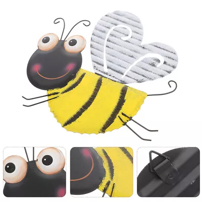 Metal Bee Wall Art Decor For Outdoor/Indoor Use-GV • £11.55