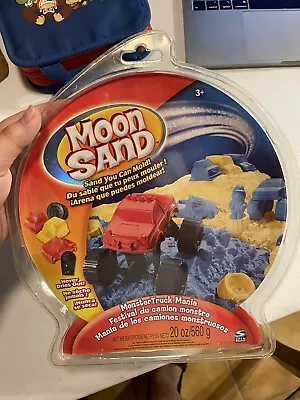 Monster Truck Mania Moon Sand Kit W/ Play Mat & Molds Kids 3+ New In Box Sealed • $17.99