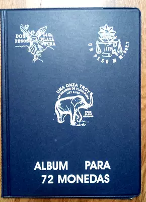 Mexico Coin Album HOLDS 72 COINS • $14.99