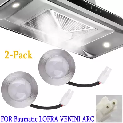 2* Rangehood Led Lamp Light Assy Dc4v 3w Sykl08 Lsd-3 Suits Baumatic • $28.22