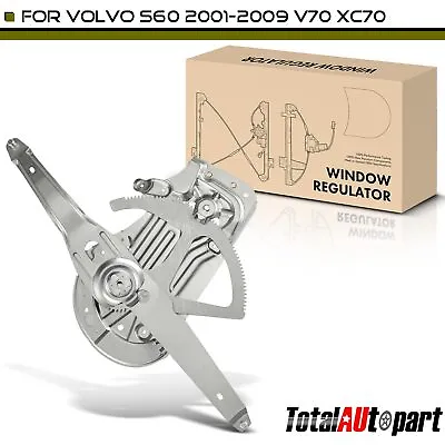 Power Electric Window Regulator For Volvo V70 XC70 S60 2001-2009 Front Driver • $60.99