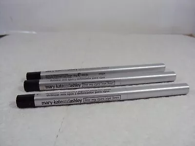 MARY-KATE AND ASHLEY Line My Eyes Eye Liner ONYX - LOT OF 3 - NEW (P36) • $10.39