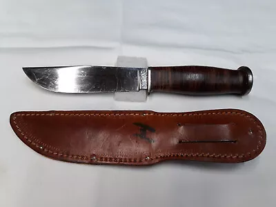 Ww2 Kabar Olean Ny Mk1 Navy Knife & Sheath Mint Condition • $149.95