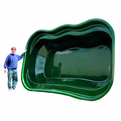 Fibreglass Preformed Pond Lotus NIIGATA 4950L 1100 Gals 363cm Lifetime Guarantee • £3399.99