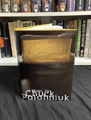 Fight Club - Chuck Palahniuk (1996 Hardcover) First Edition/2nd Print! VG+ Yllw • $47.99