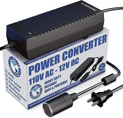 12V DC Power Converter PI Store Adapter 110V To 120V Transformer 10 Amp 12V M... • $21.55