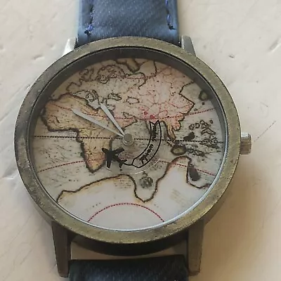 World Map Quartz Watch • $12