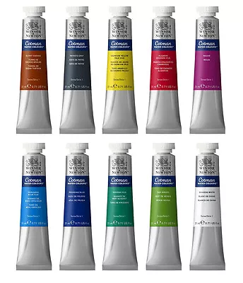 Winsor & Newton Cotman Watercolour Paint 21ml - 40 Colours Available • £5.99