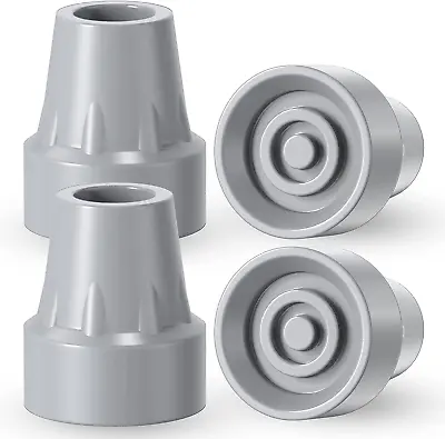 Crutch Tips 7/8 Inch Heavy Duty Non Slip Rubber Tips Upgraded Thickened For Cru • $18.65