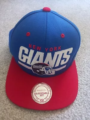 Mitchell & Ness New York Giants Vintage Collection Baseball Cap - NFL Sports • £14.99