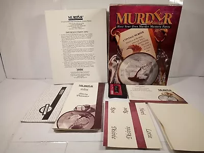 Vintage Murder A La Carte Game  A Vintage Murder  (1993 BePuzzled) Complete • $15