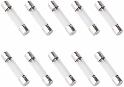 [10x] 5A 250V Fast Blow Fuse Glass Tube Fuse 5 Amp Fuse 6X30mm • $6.40