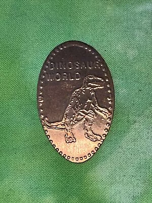Dinosaur World Elongated Smashed Penny #1832 • $2.65