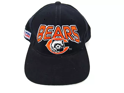 Chicago Bears Vintage Starter NFL Proline Hat Snapback Spellout Logo 100% Wool • $24.94