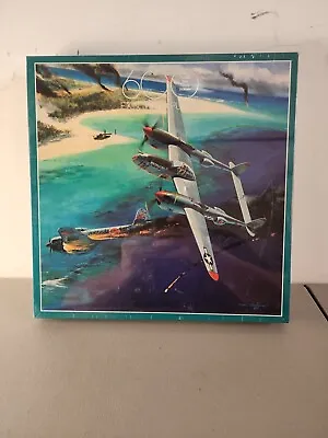 F.X.SCHMID VICTORY IN THE PACIFIC Warplane Nixon Galloway 600 Pc Puzzle Complete • $11.88