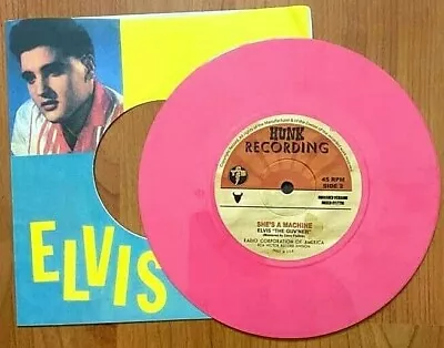 £35 • Buy Elvis Presley – Stepping Out Of Line – Shes A Machine – Pink Limited Vinyl - Ftm