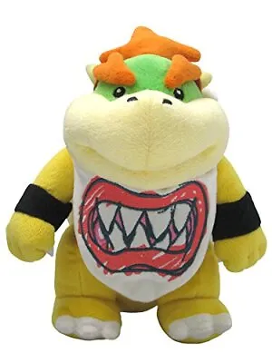 Sanei AC11 Super Mario All Star Collection 8  Bowser Jr. Plush Brothers Yello... • £25.06