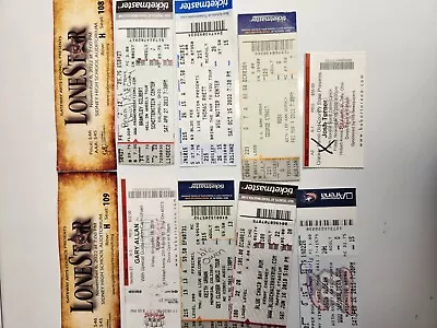 Vintage Concert Ticket Stubs Lot • $35.99