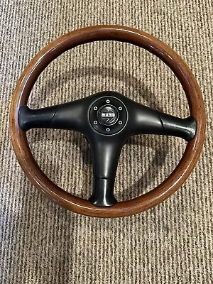 Vintage MOMO Wood Steering Wheel • $250