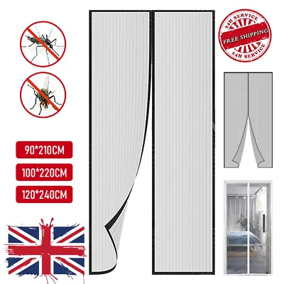 £6.79 • Buy Magnetic Insect Magic Door Net Screen Bug Mosquito Fly Insect Curtain Mesh Guard