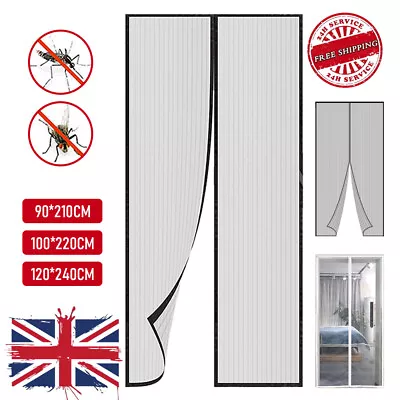 £6.79 • Buy Magnetic Insect Magic Door Net Screen Bug Mosquito Fly Insect Curtain Mesh Guard