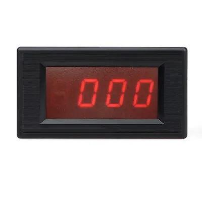 DC 500uA Red LED Digital Microampere Ammeter Panel Digit Current Meter 0-500uA  • $7.45