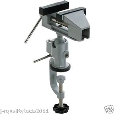 Small Metal Clamp On Table Clampon Table Hobby Mini Vise Tool Vice Articulating • $39.95