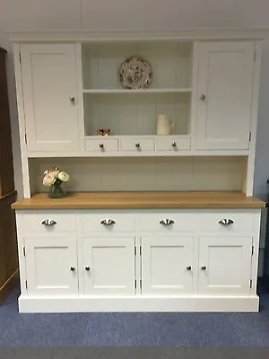 New 6' Painted Dresser Kitchen Unit Oak Top. Can Be Made Any Size Or Colour! • £2745