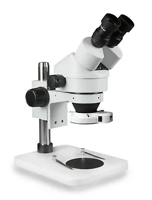 Vision 7X-45X Binocular Zoom Stereo Microscope With 144-LED Ring Light • $331.50