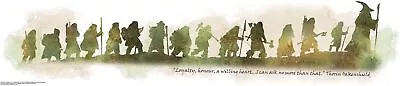 RoomMates RMK2161SCS The Hobbit Quote Peel And Stick Wall Decals  White • $26