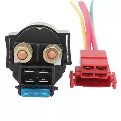 Starter Relay Solenoid + Plug For Honda Goldwing GL1100 GL1200 GL1500 GB500 • $12.89