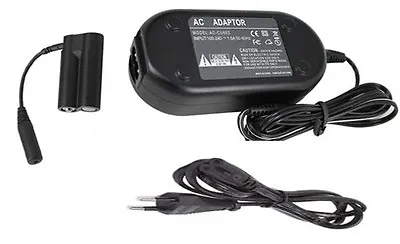 EU Ac Adapter +Coupler DR-DC10 For Canon A800 A810 A1300 A1400 SX150 IS SX160 IS • $27.92