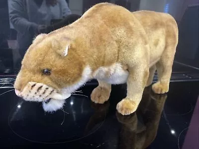 Sabre Tooth Tiger Soft Toy By Hansa • £19.99