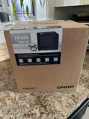 QNAP TR-004 4 Bay USB Type-C Direct Attached Storage With Hardware RAID • $200
