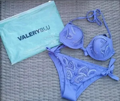 £7.50 • Buy Brand New Valery Blu Bikini Top And Bottoms Set