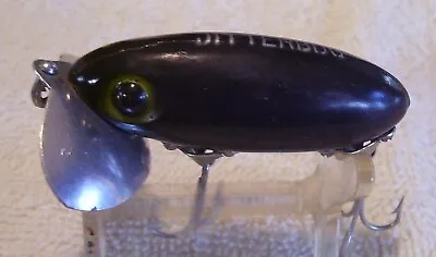 122123 Vintage Arbogast Jitterbug Lure  2.25  Black • $6.26