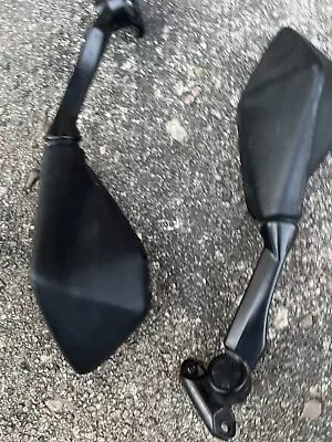 $60 • Buy 13-18 Kawasaki Ninja Zx6r Zx 636 Right Left Side Rear View Mirrors Oem